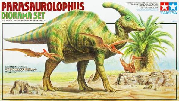 Tamiya 1/35 Parasaurolophus 60103 Dinosaur Diorama Model Kit Hobby Series NZ Stock