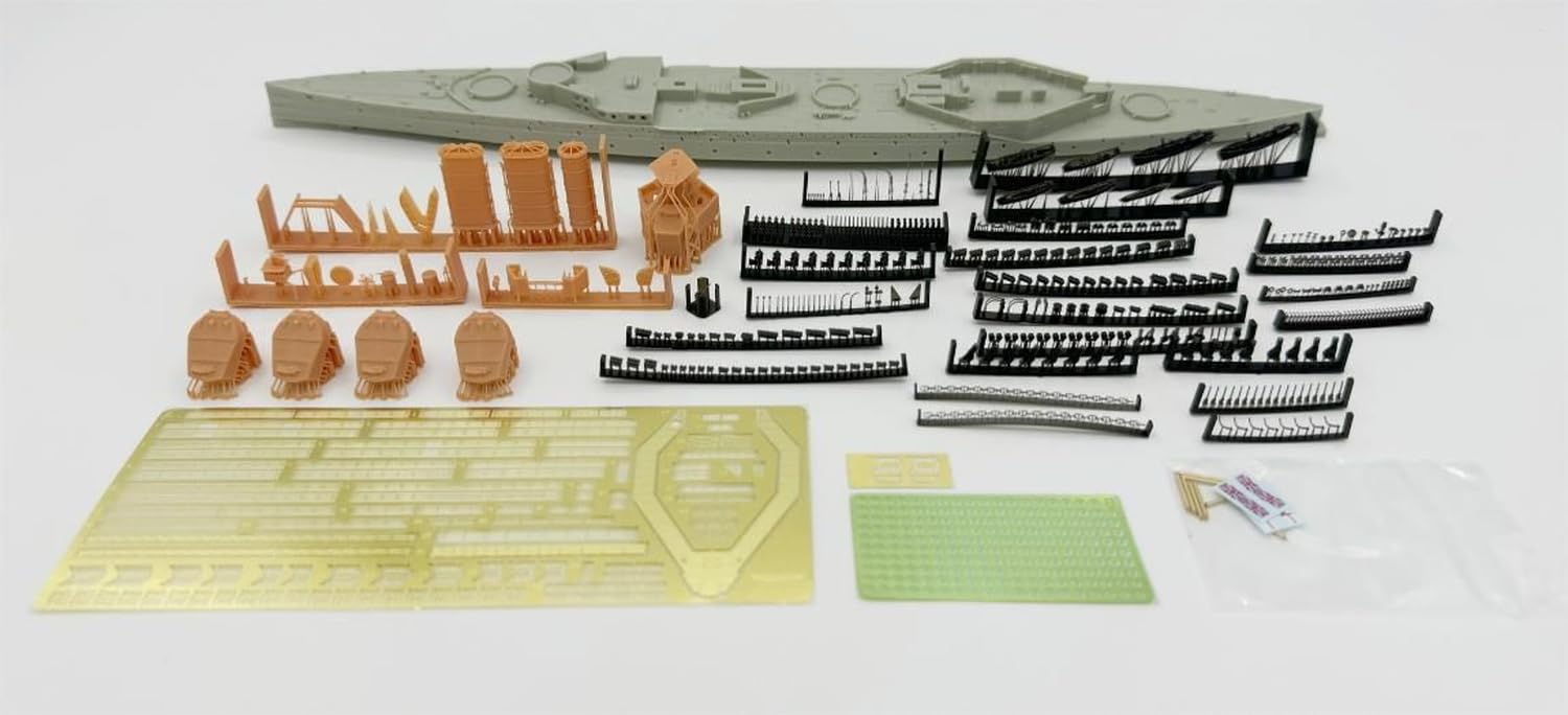 Triumph Model 1/700 Scale HMS Lion WWI Battlecruiser Plastic Model TM70011 NZ Stock