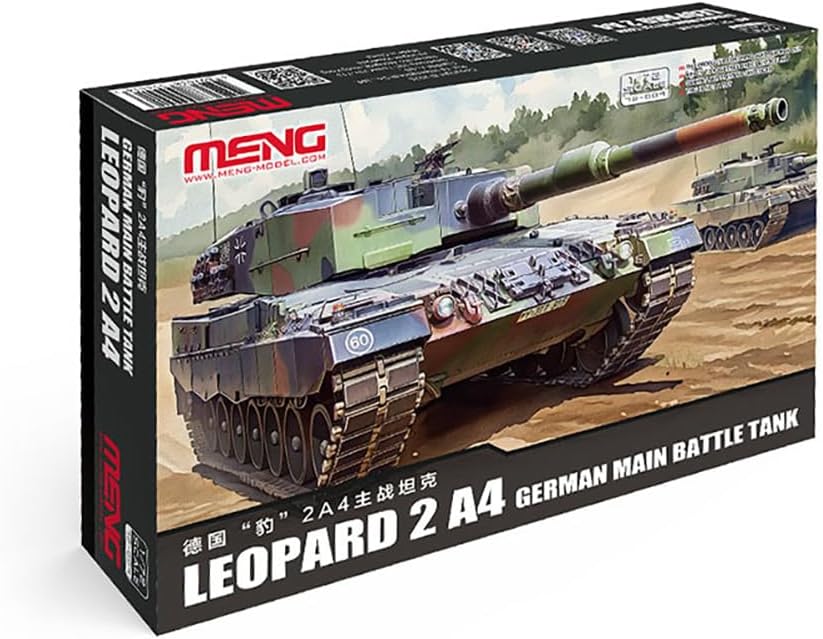 Meng Model 1/72 Scale Leopard 2 A4 Main Battle Tank Plastic Model Kit 72-009
