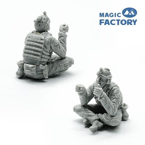 Magic Factory 1/35 Scale FIM-92 Stinger / FGM-148 Javelin Operators Resin Figure Set 7501 NZ Stock