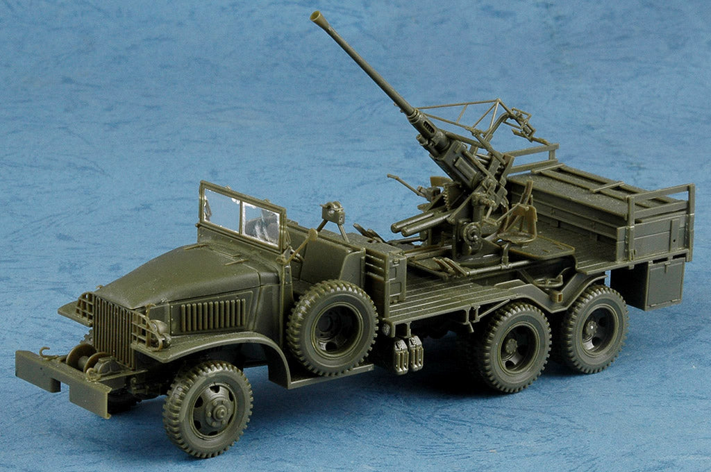 HobbyBoss 1/35 GMC Bofors 40mm Gun 82459 WWII Allied Anti-Aircraft Truck Model Kit NZ Stock