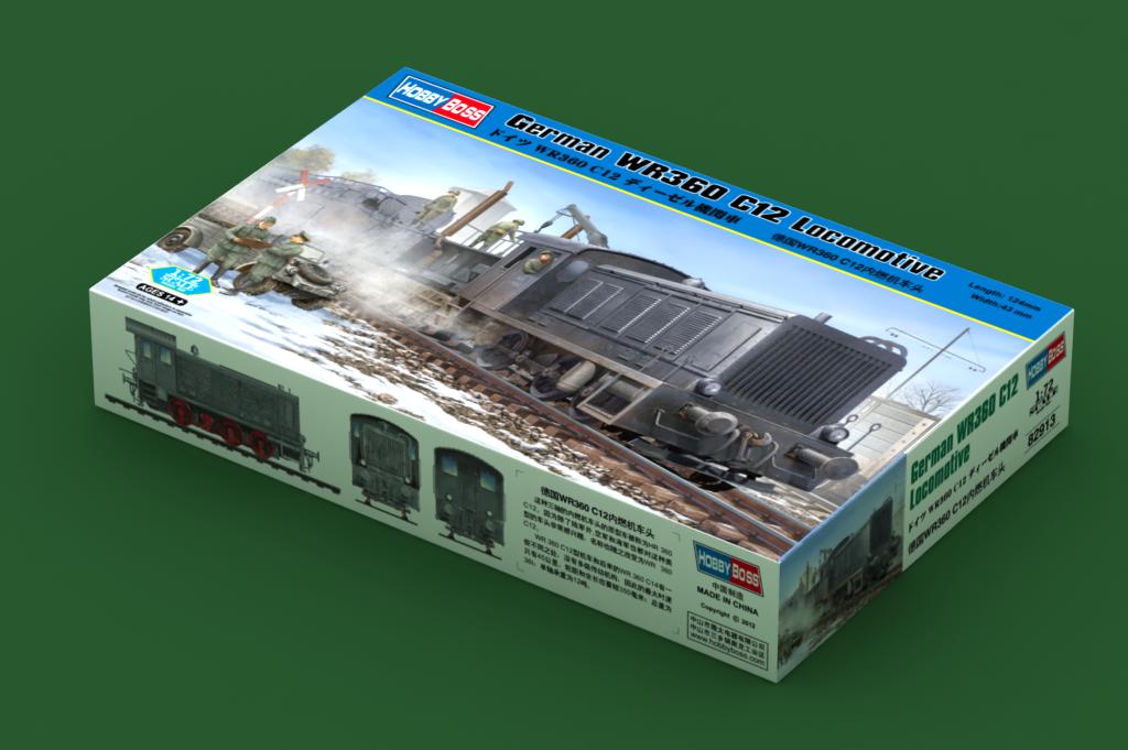 HobbyBoss 1/72 German Wehrmachtslokomotive WR 360 C 12 82913 WWII German Military Diesel Locomotive Model Kit NZ Stock