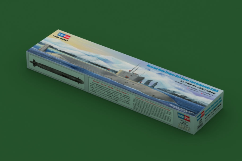 HobbyBoss 1/350 Russian Navy Project 955 Borei Yuri Dolgoruky SSBN 83520 Nuclear Submarine Model Kit NZ Stock