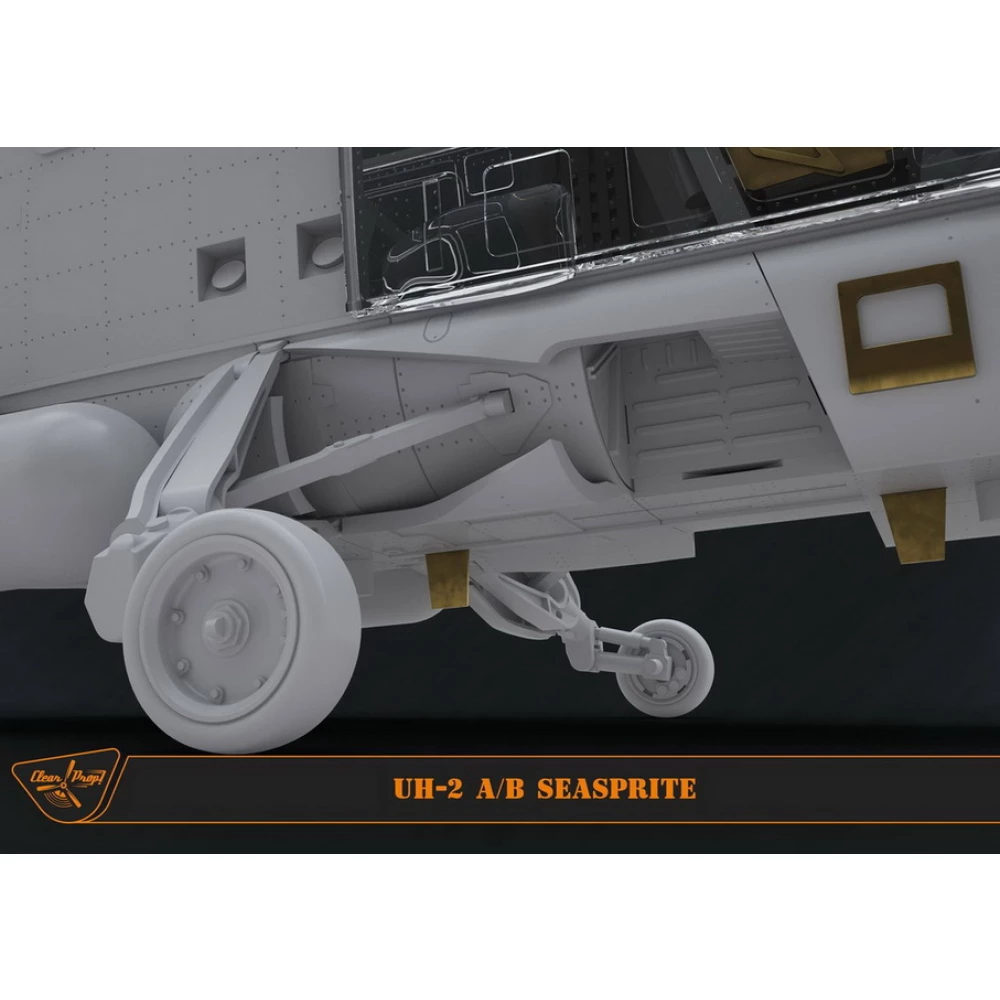 Clear Prop 1:72 scale UH-2A/B Seasprite 72002 scale model kit