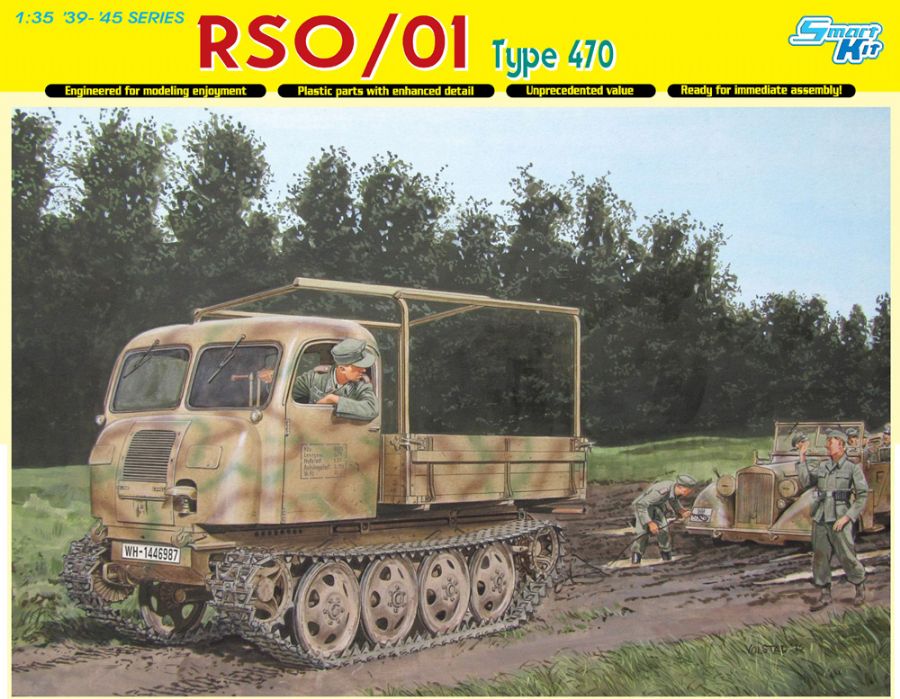 Dragon 1/35 RSO/01 Type 470 WWII German Prime Mover (No. 6691)