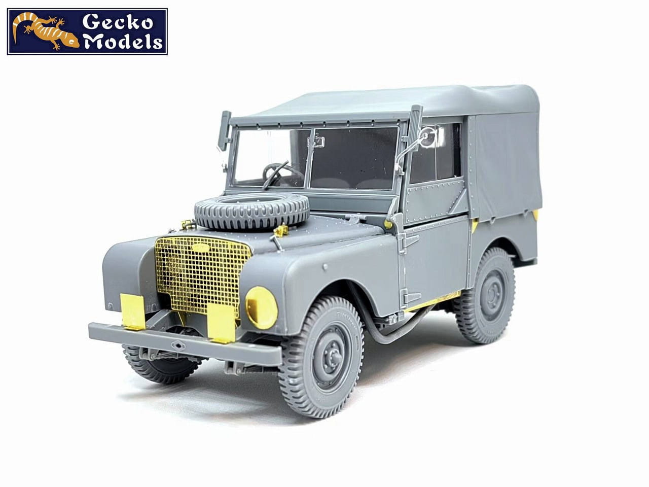Gecko Models 35GM0062 - 1:35 British FV18001 Mk.1 80in 4x4 Utility Vehicle w/ Canvas Roof Top Early Prod