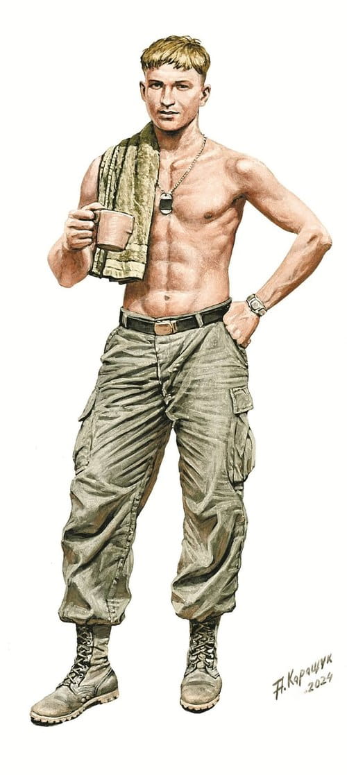 Gecko Models 1:35 scale US Army Base Temporary Dormitories In Vietnam War Era 35GM0116 plastic model kit