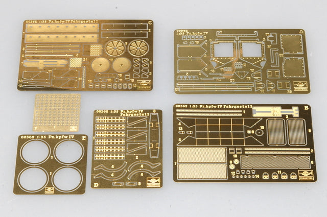 German Pz.Kpfw. IV Ausf. D/E Fahrgestell Trumpeter | No. 00362 | 1:35