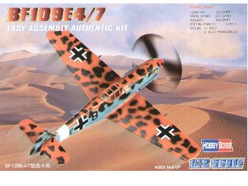 HOBBY BOSS 1:72 scale Bf-109 E-4/7 80254 plastic model kit