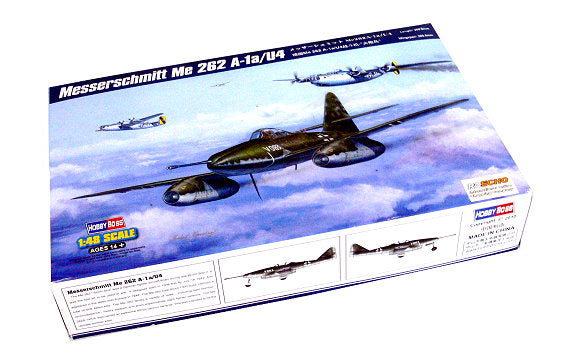 HobbyBoss 1/48 Scale Messerschmitt Me 262 A-1a/U4 Jet Fighter 80372 Plastic Model Kit NZ Stock