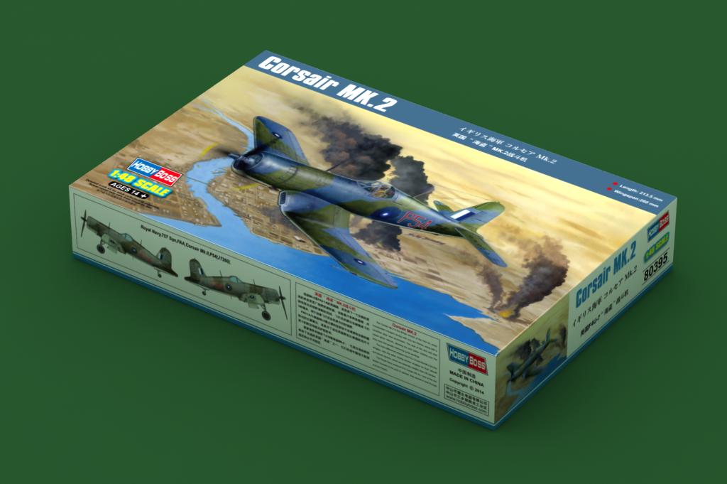 HobbyBoss 1/48 Corsair Mk.II Royal Navy Fighter Model Kit 80395