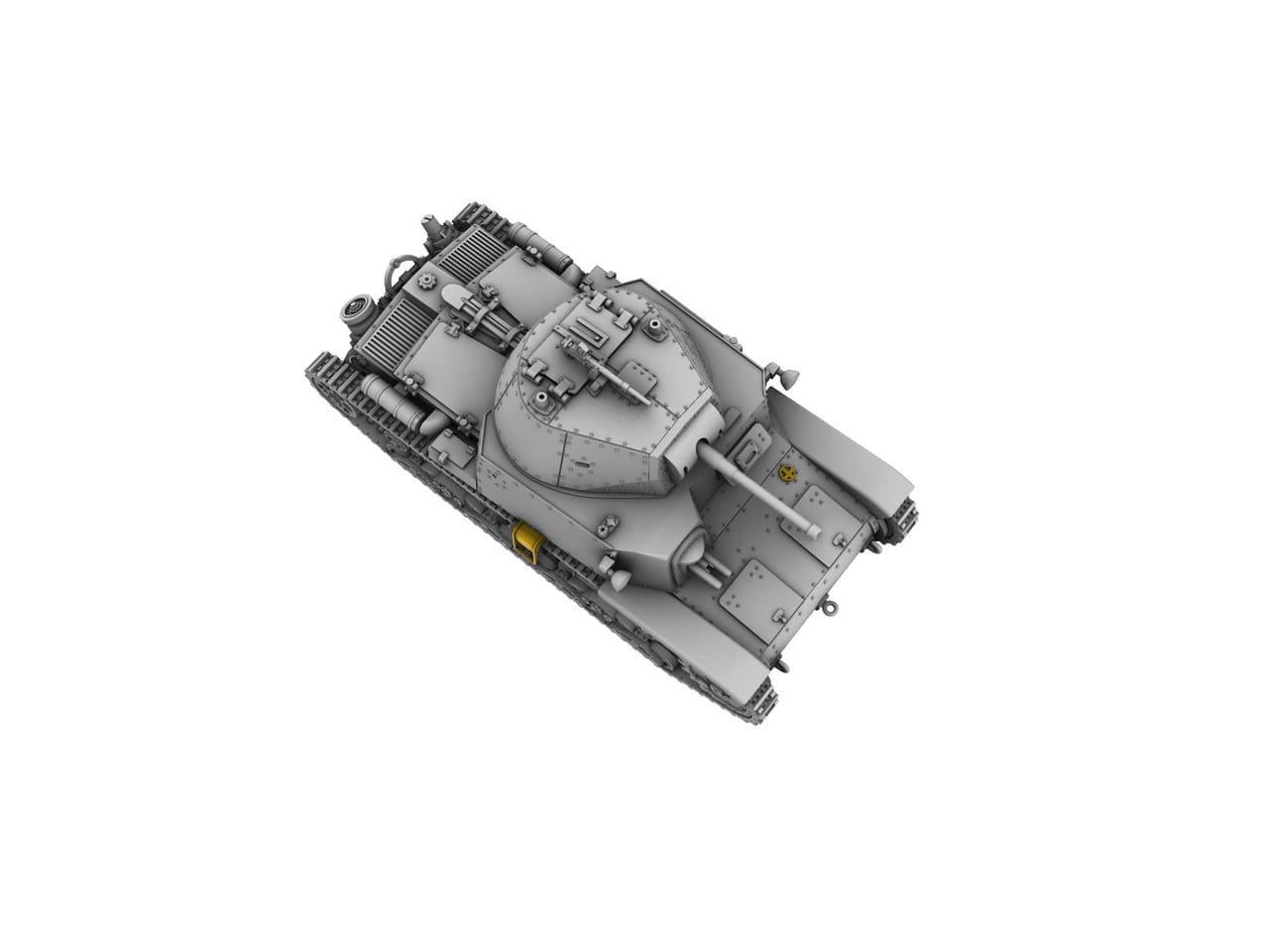 IBG Models 1:72 scale M13/40 Italian Tank Late Production 72125 scale model kit