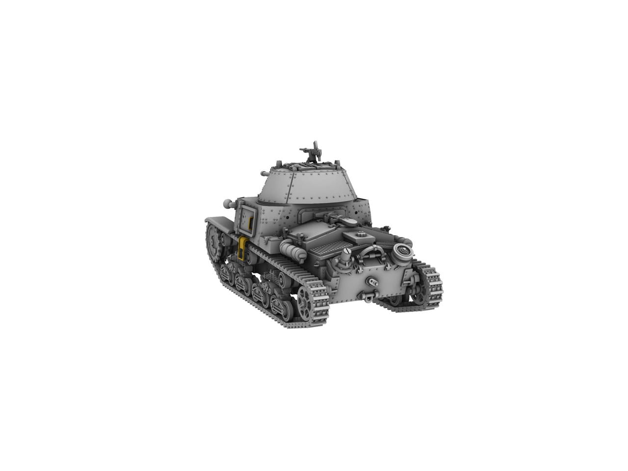 IBG Models 1:72 scale M13/40 Italian Tank Late Production 72125 scale model kit