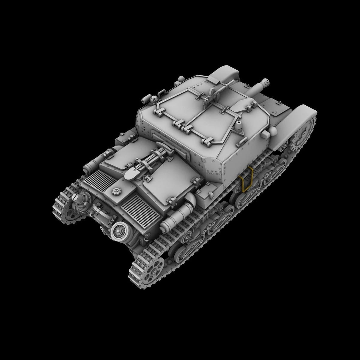 IBG Models 1:72 scale Semovente M40 da 75/18 Italian Self Propelled Gun 72127 scale model kit