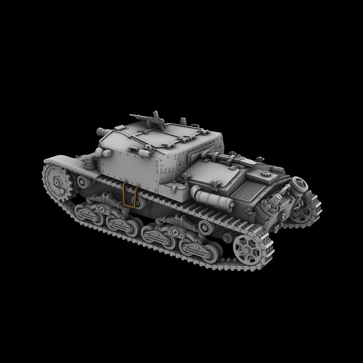 IBG Models 1:72 scale Semovente M40 da 75/18 Italian Self Propelled Gun 72127 scale model kit