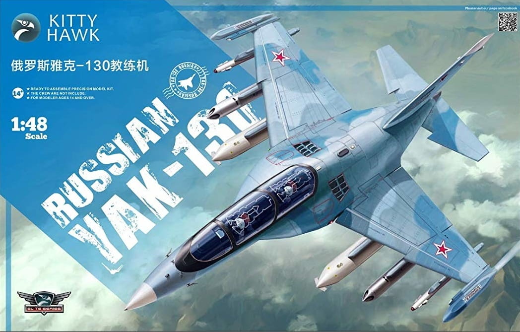 KITTY HAWK 1:48 scale Russian Yak-130 80157 scale model kit