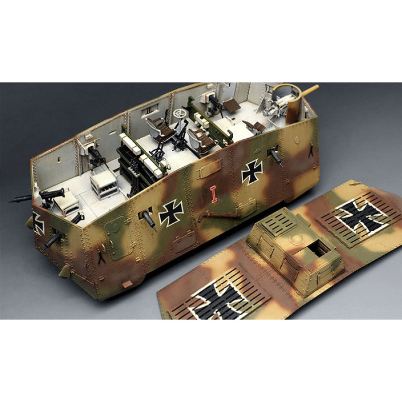 Meng Model 1/35 German A7V Tank (Krupp) (TS-017)