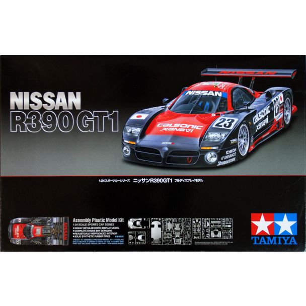 Tamiya 1/24 Nissan R390 GT1 (1997 Le Mans) – No. 24192