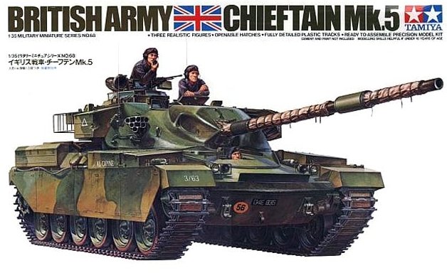 Tamiya 1/35 British Army Chieftain Mk.5 (No. 35068)