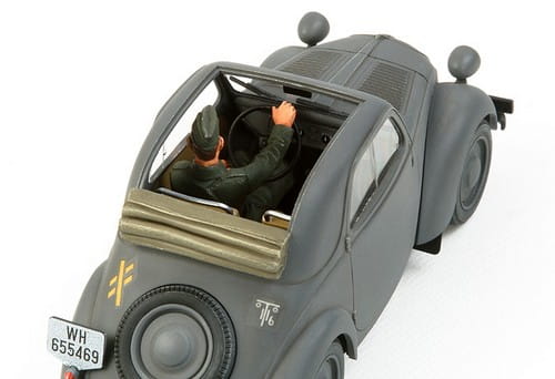 Tamiya 1/35 Simca 5 German Army Staff Car WWII Military Vehicle Plastic Model Kit 35321