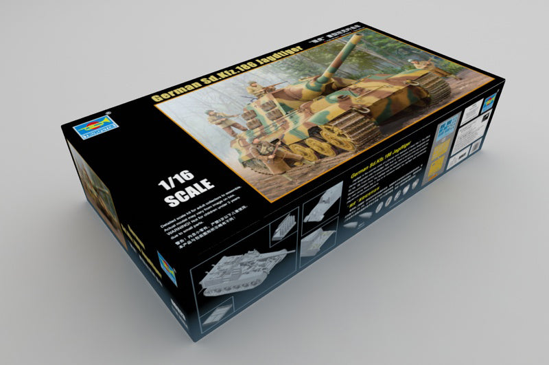 Trumpeter 1/16 Sd.Kfz.186 Jagdtiger German Heavy Tank Destroyer 00923