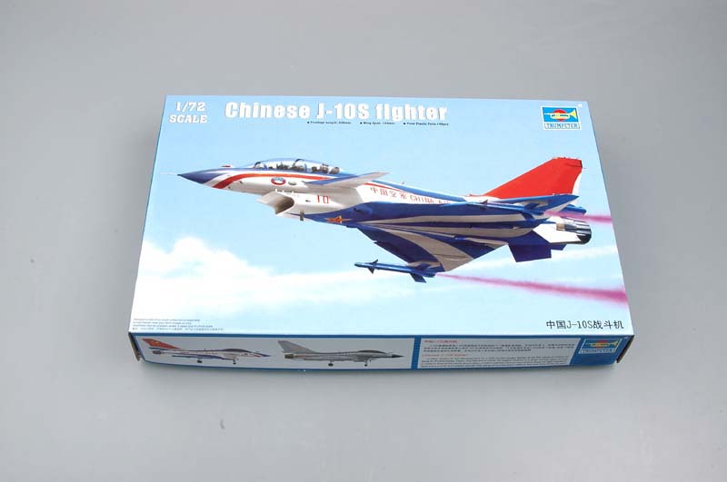 Trumpeter 1/72 Scale Chinese J-10S Twin-Seater Fighter 01644 Plastic Model Kit NZ Stock