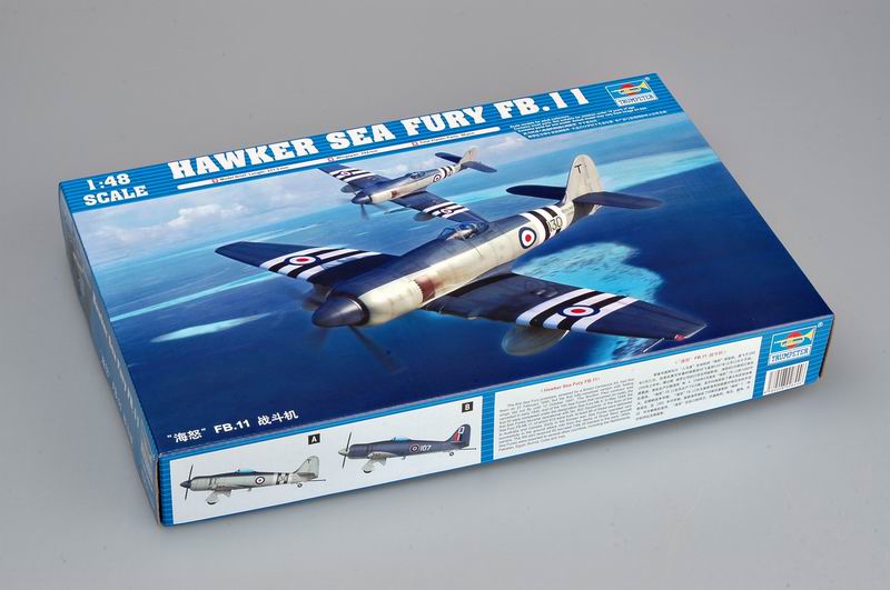 Hawker Sea Fury FB.11 – Trumpeter 1/48 – No. 02844