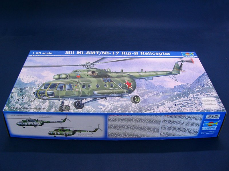 Mil Mi-8MT / Mi-17 “Hip-H” Helicopter Trumpeter 05102 | 1:35 Scale