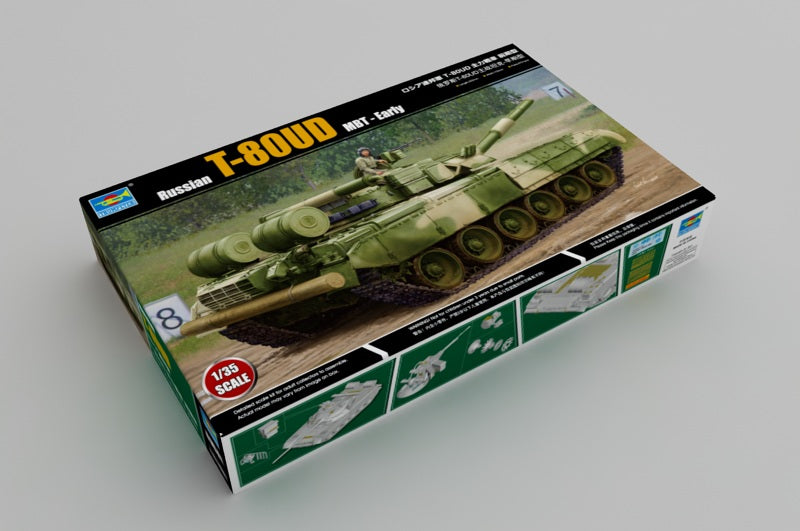 Trumpeter 1/35 Scale T-80UD MBT Early Version 09581 Plastic Model Kit NZ Stock
