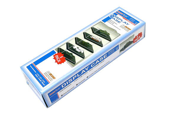 Trumpeter Display Case Vitrine 5-Piece Set 90 × 51 × 38 mm 09811 NZ Stock