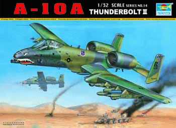 TRUMPETER 1:32 scale A-10A Thunderbolt II 02214 scale model kit