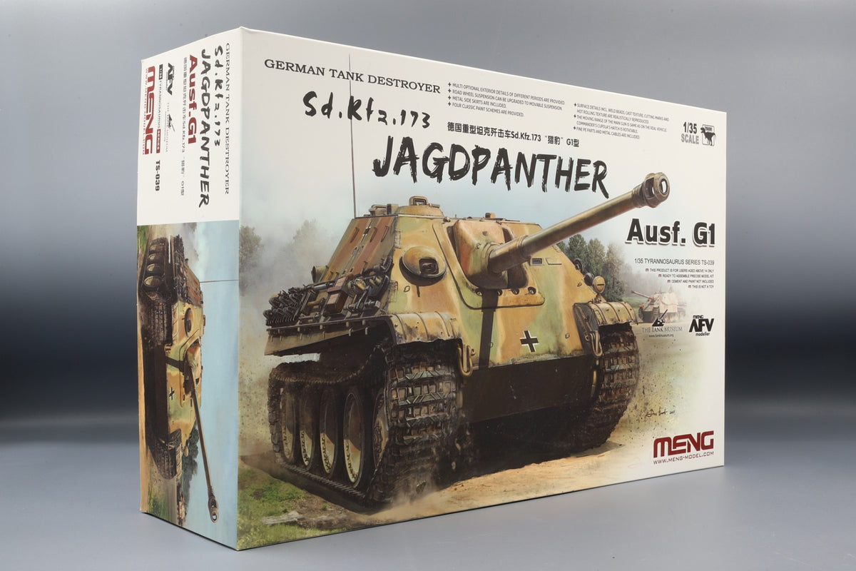 Meng Model 1/35 Sd.Kfz.173 Jagdpanther Ausf.G1 TS-039 WWII German Tank Destroyer Model Kit NZ Stock