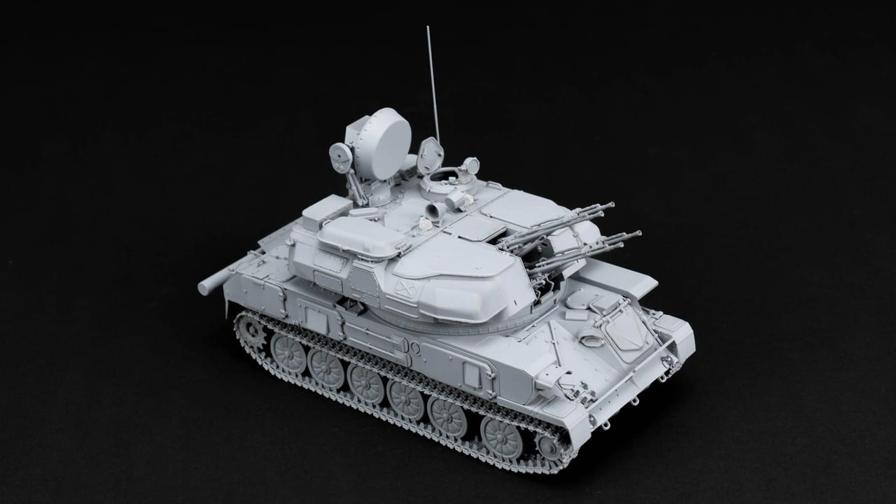 Zimi Model 1:35 scale ZSU-23-4 M/M3 Soviet Self-Propelled Anti-Aircraft Gun 35123H scale model kit