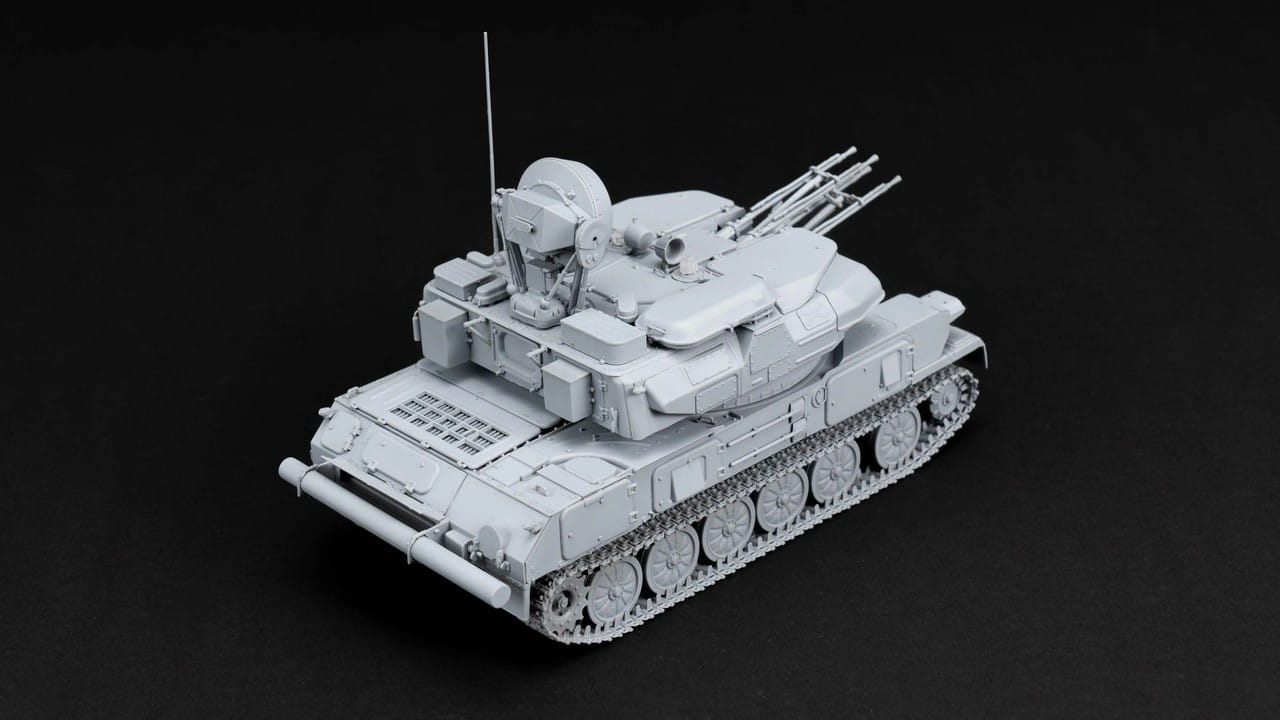 Zimi Model 1:35 scale ZSU-23-4 M/M3 Soviet Self-Propelled Anti-Aircraft Gun 35123H scale model kit