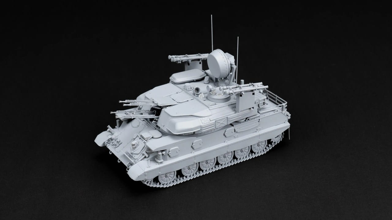 Zimi Model 1:35 scale ZSU-23-4 M2/M4 Soviet Self-Propelled Anti-Aircraft Gun 35124 scale model kit