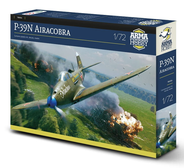 Arma Hobby 1:72 scale P-39N Airacobra 70056 scale model kit