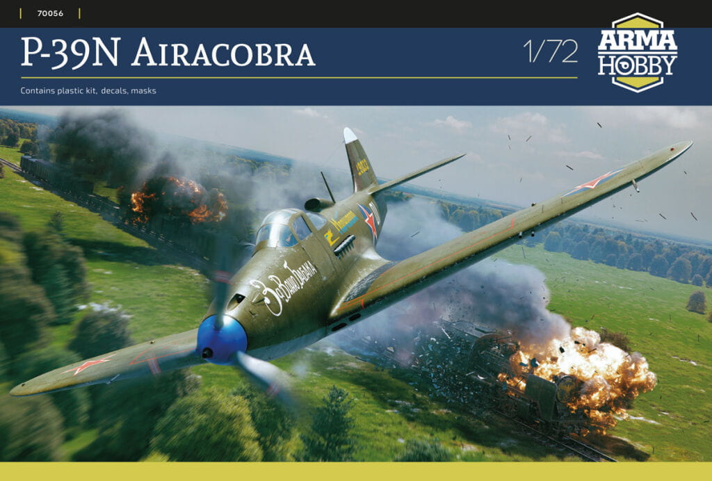 Arma Hobby 1:72 scale P-39N Airacobra 70056 scale model kit
