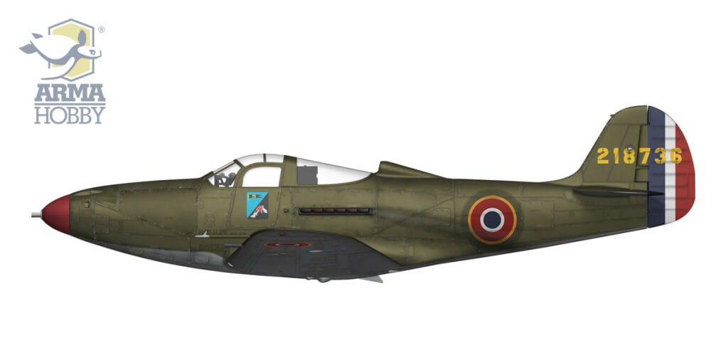 Arma Hobby 1:72 scale P-39N Airacobra 70056 scale model kit