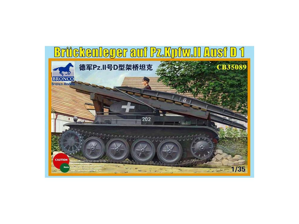 Bronco 1/35 scale Bruckenleger Auf Pz.Kpfw.II Ausf.D1 35089 plastic model