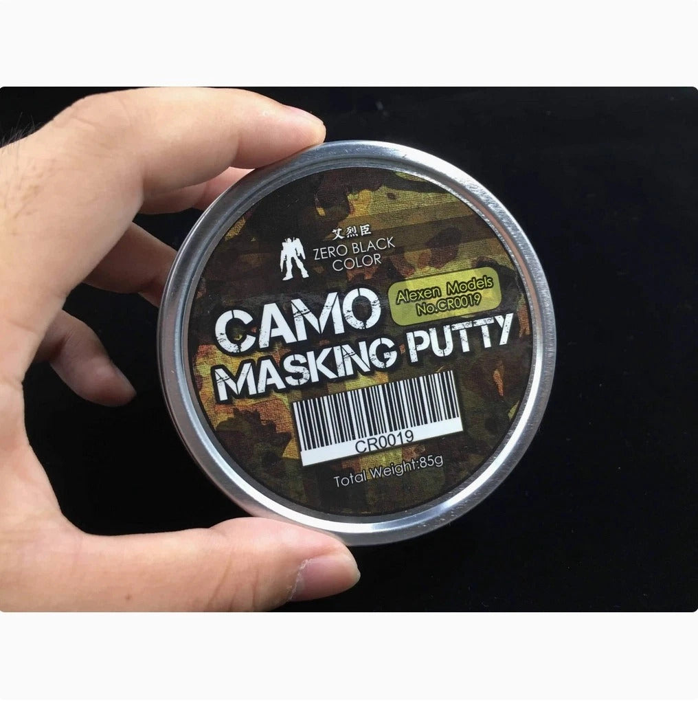 Alexen CR019 Camo Camouflage Masking Putty Model Building Tool – Black