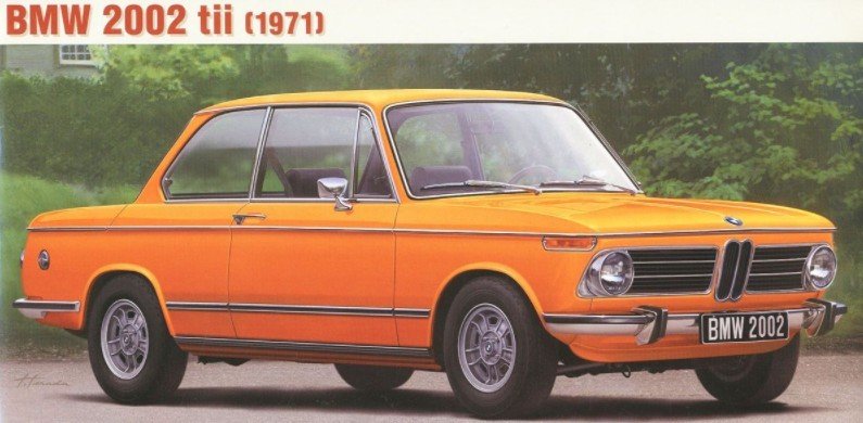 Hasegawa 1/24 BMW 2002 tii (1971) Model Kit (No. 21123)