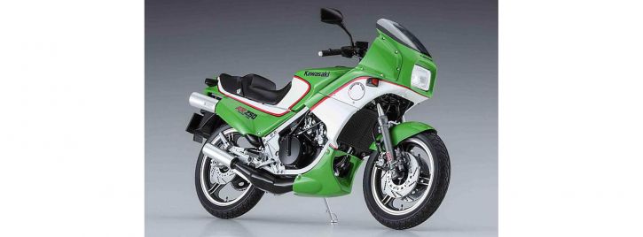 Hasegawa 1/12 Scale Kawasaki KR250 (KR250A) 1984 Plastic Model Motorcycle Kit 21512