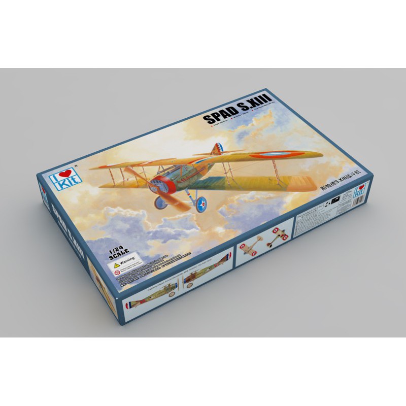 I Love Kit 1/24 SPAD S.XIII – WWI French Fighter (No. 62401)