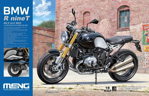 Meng Model 1/9 BMW R nineT Motorcycle Model Kit (No. MT-003)