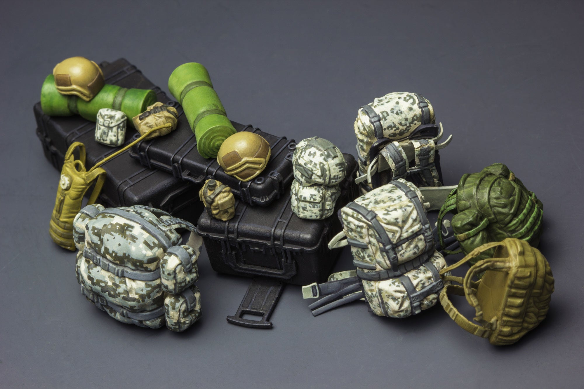 Meng Model 1/35 Scale Modern U.S. Military Individual Load-Carrying Equipment SPS-015 Plastic Accessory Set NZ Stock