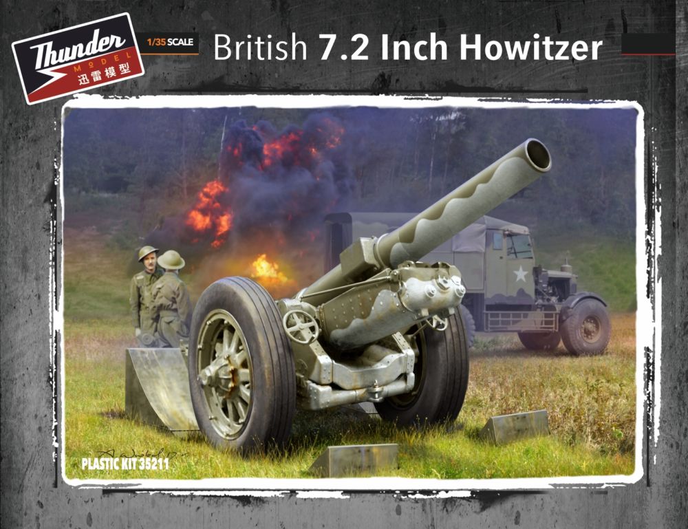 Thunder Model 1/35 British 7.2 Inch Howitzer | No. 35211