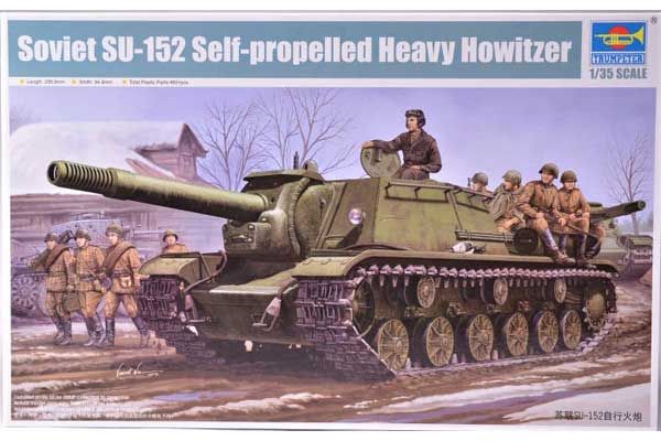 Trumpeter 1/35 Soviet SU-152 SPG (WWII) – Kit No. 01571