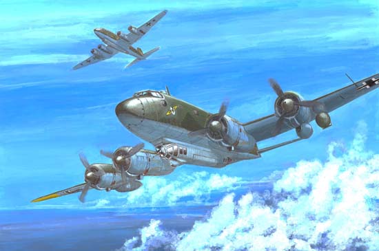 Trumpeter 1/72 Fw 200C-3 Condor – German WWII Maritime Bomber | No. 01637