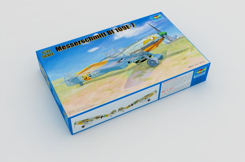 Trumpeter 1/32 Scale Messerschmitt Bf 109E-7 02291 Plastic Model Kit