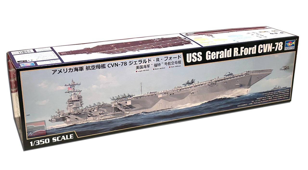 Trumpeter 1/350 USS Gerald R. Ford CVN-78 – Supercarrier Kit 05638